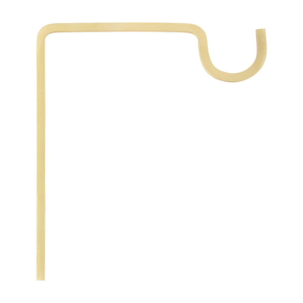 Long Utility Wall Hook - Multiple Finishes - 9" Long