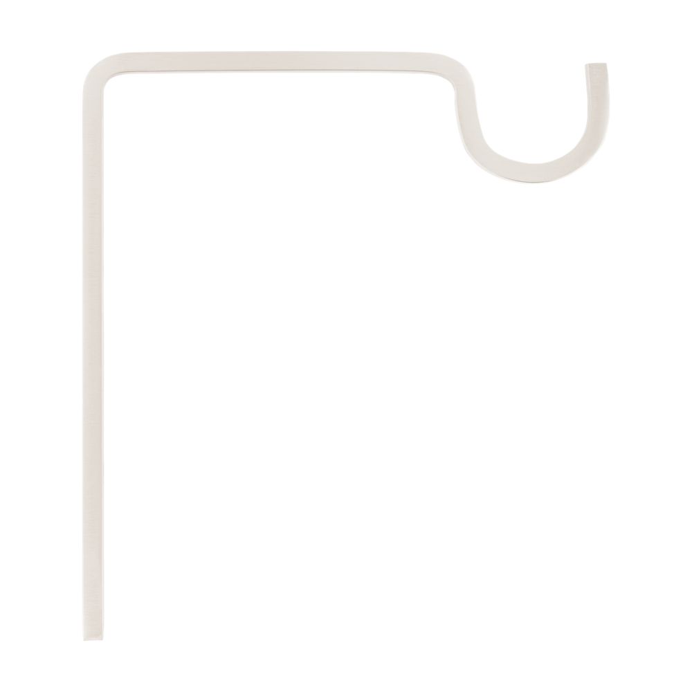 Long Utility Wall Hook - Multiple Finishes - 9" Long