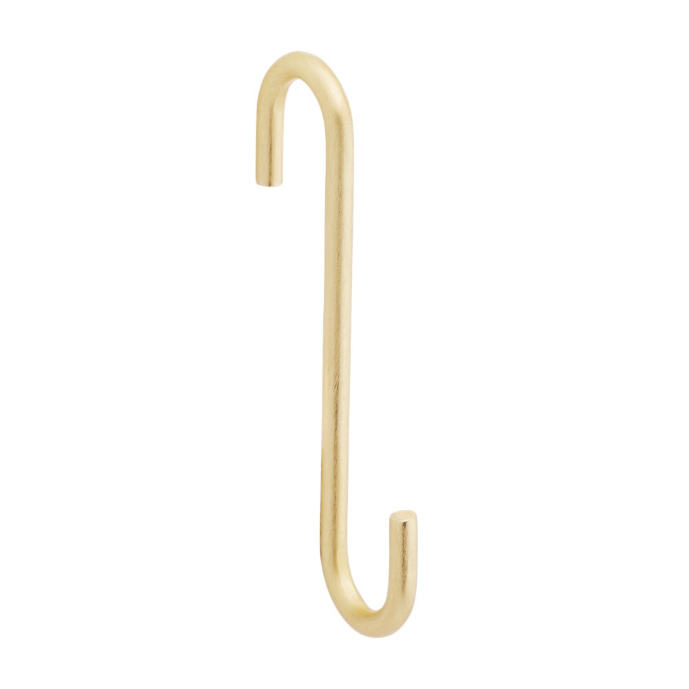 Modern S Hook Small - Multiple Finishes - Sold Individually