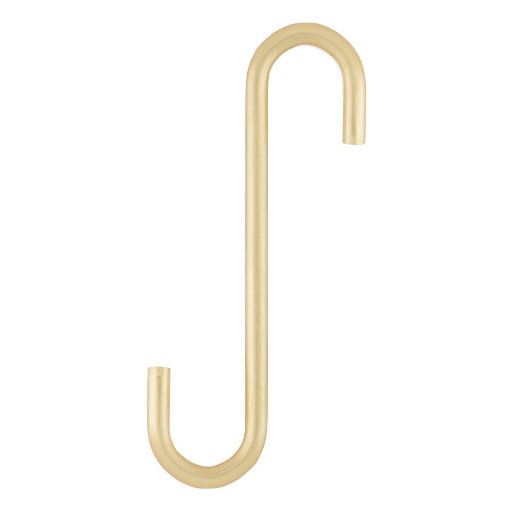 Modern S Hook Small - Multiple Finishes - Sold Individually