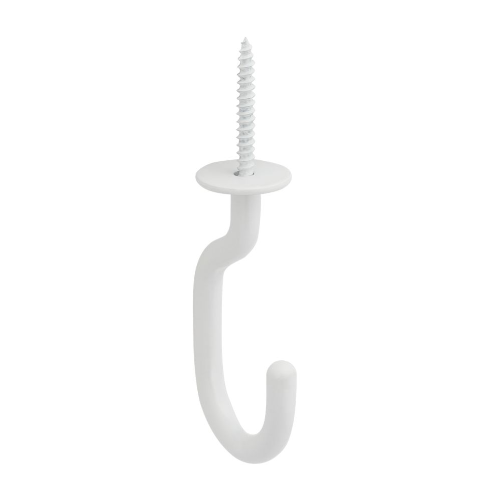 Modern Ceiling J Hook - Multiple Finishes - Sold Individually