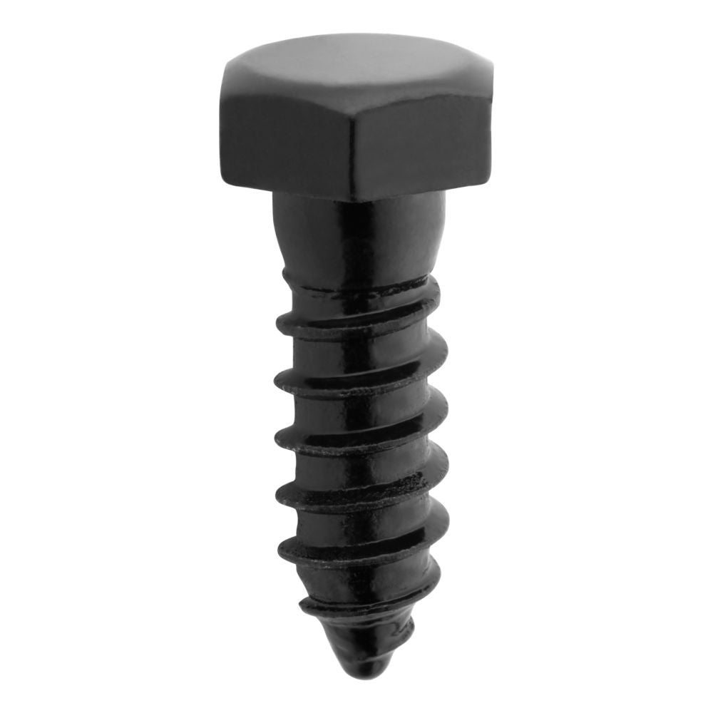 Black Lag Screws - Multiple Sizes Available