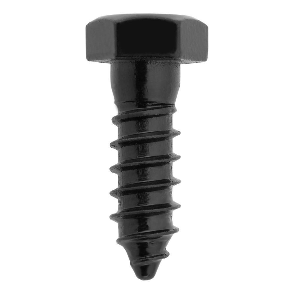 Black Lag Screws - Multiple Sizes Available