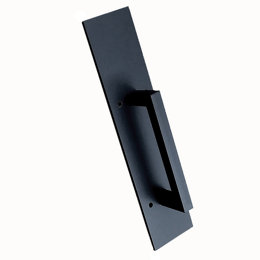 Plain Rectangular Style Door Pull - Barn Door Handle - 10 Inches - Multiple Finishes Available