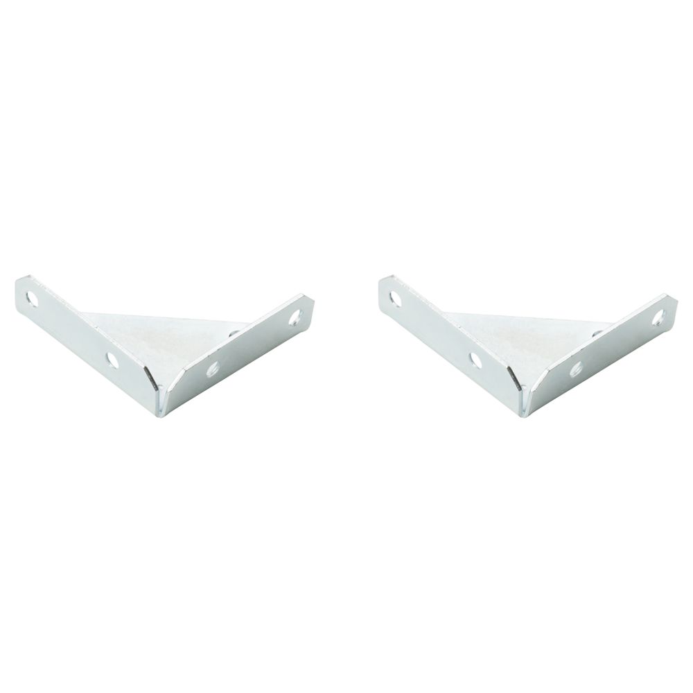 Corner Brace - Multiple Sizes Available - Zinc Plated - 2-Pack