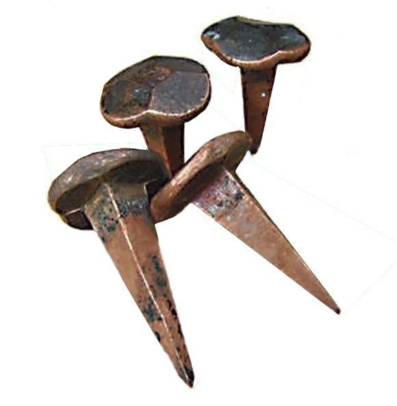 Solid Copper Decorative Nails Heavy-duty