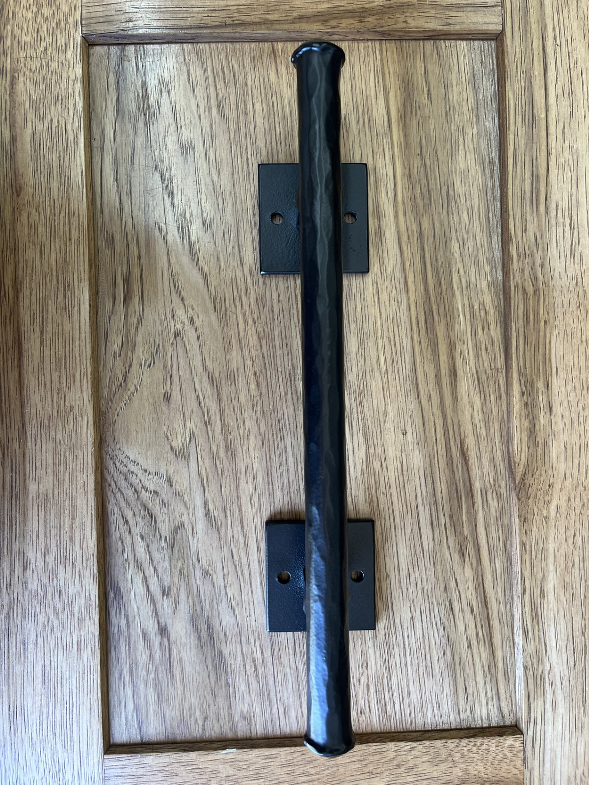 CLEARANCE:  3/4&quot; Dia. Barn Door Handle - Door Pull - Round Bar Distressed-MB