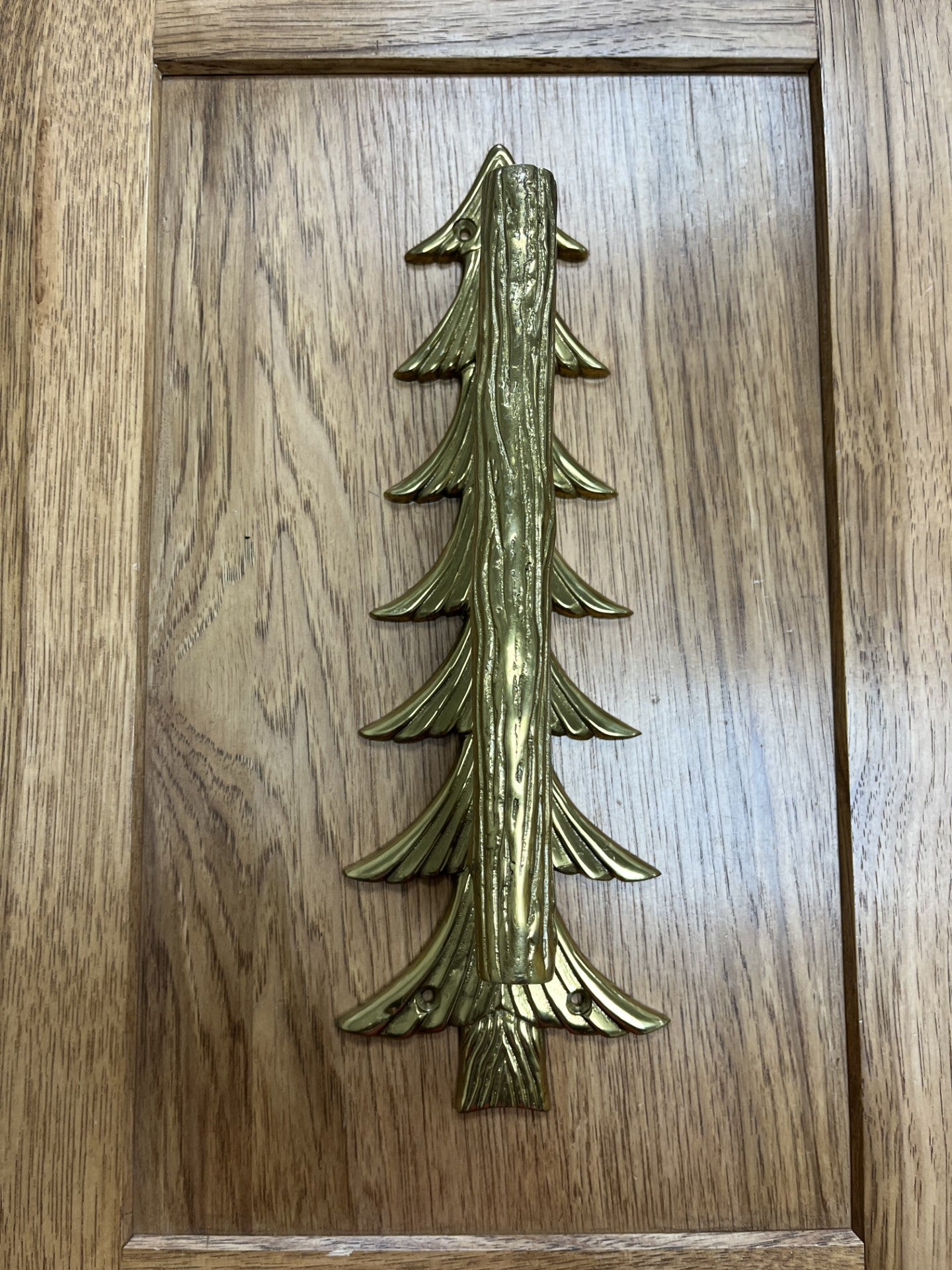 Clearance/Discontinued Tree Style Door pull-Gold or Silver