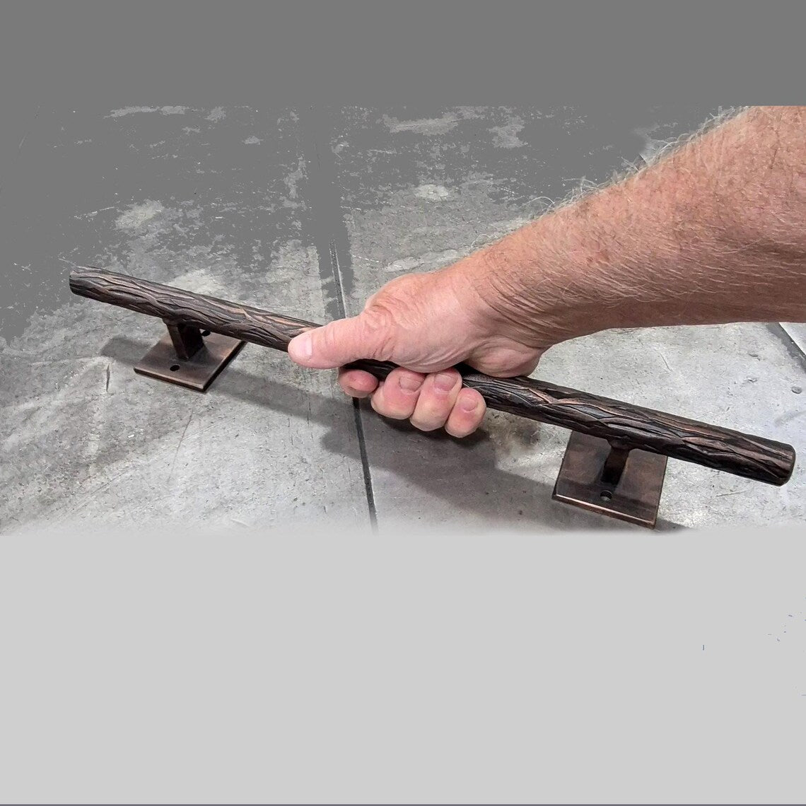 Barn Door Handle, Tree Branch Door Pull #2 - 18" handle