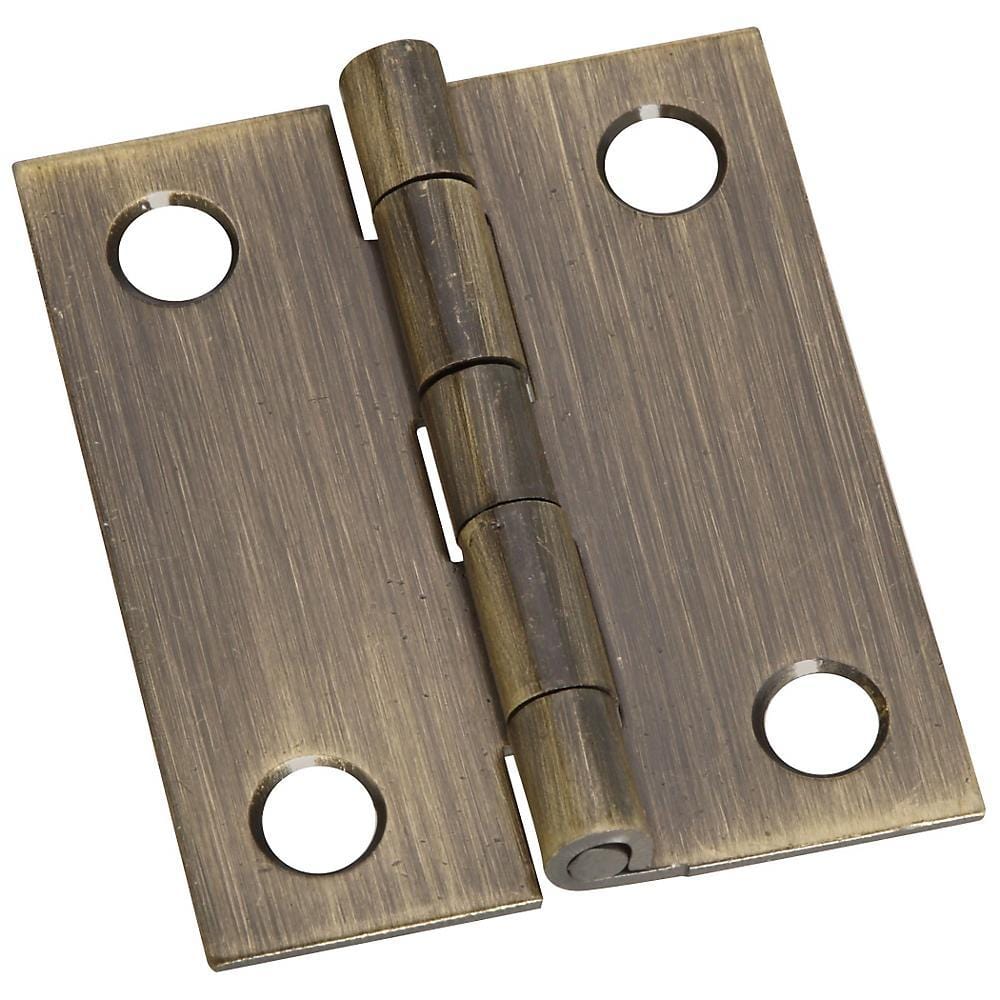1-1/2" x 1-1/4" Small Broad Hinges - Multiple Finishes Available - 2 Pack
