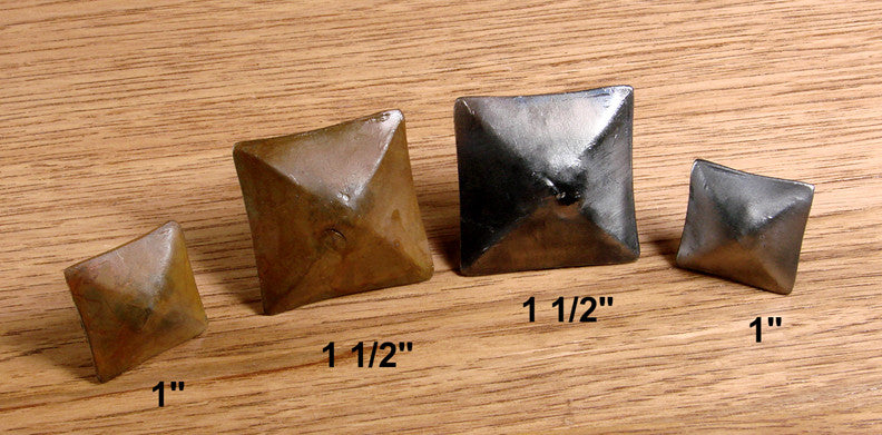 Premium 1" x 1" Pyramid Clavos - Wild West Hardware