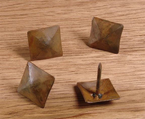 Premium 1" x 1" Pyramid Clavos - Wild West Hardware