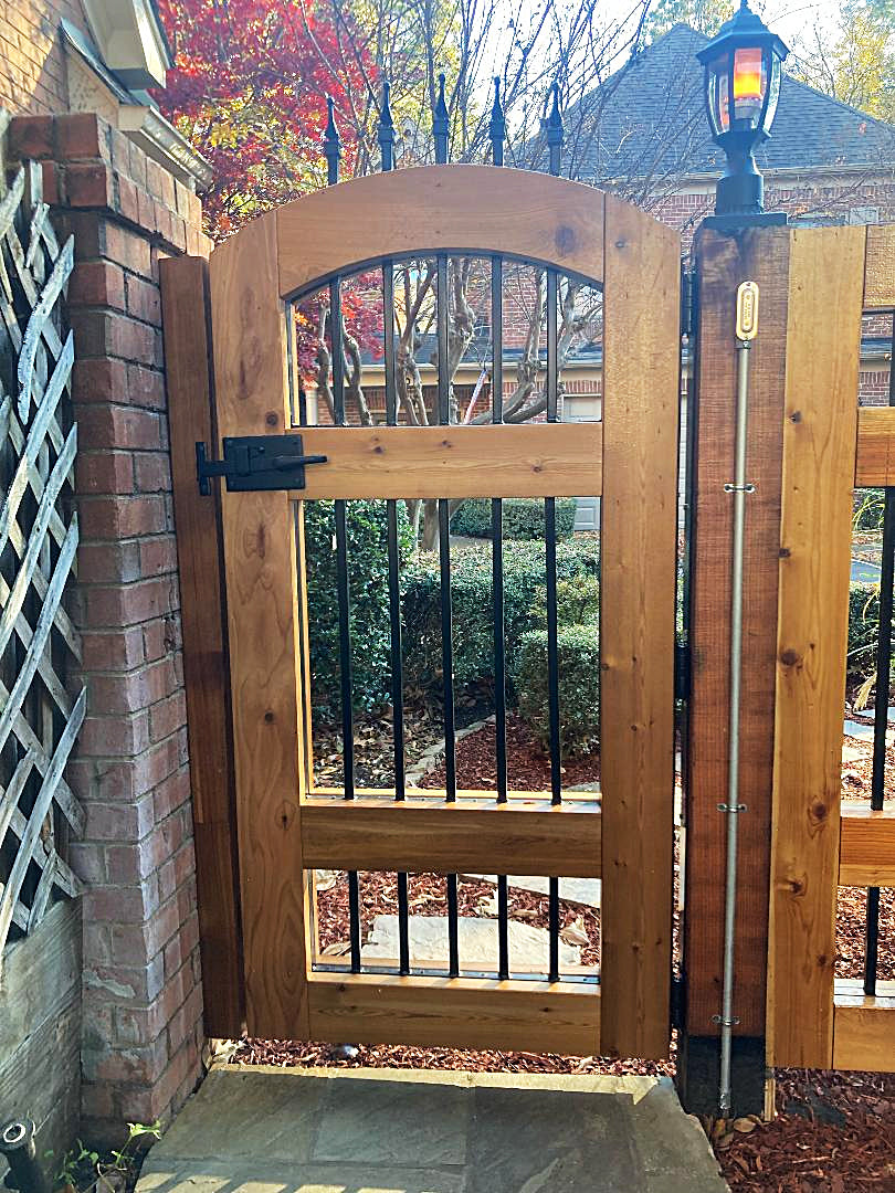 Gate Latch Kit-Cottage Style with Levers (Left Hand) Two Way Gate Latch