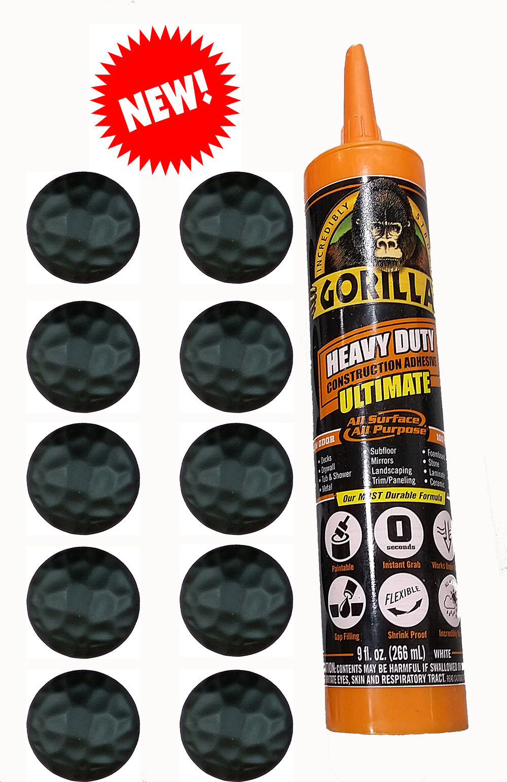 Adhesive clavos gorilla adhesive