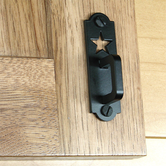 Americana Cabinet Pull Black Powder Coat finish - Wild West Hardware