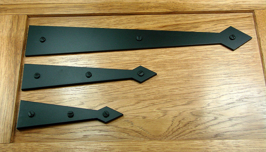 Arts & Crafts Style  Decorative Dummy Hinges - Wild West Hardware