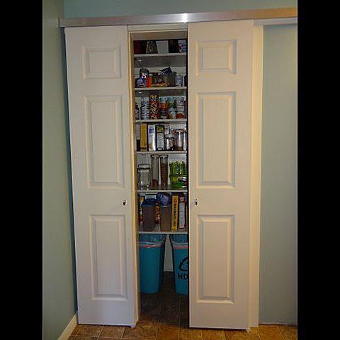 Barn Door Hardware - Modern Aluminum - 96 Inch Track for 48 Inch Doors