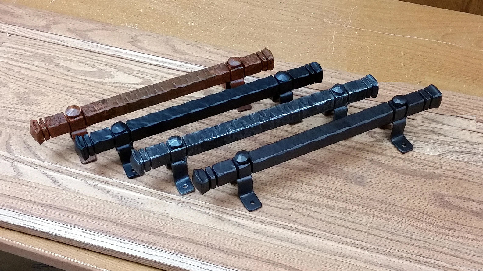 Bridge Door Pull - Barn Door Handle - no text - Wild West Hardware