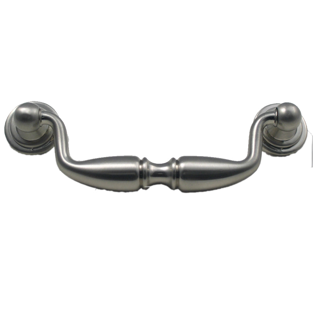 Cabinet Drop Pulls - Rustic Style - 3-3/4" Inch Center to Center - Multiple Finishes Available - Sold Individually