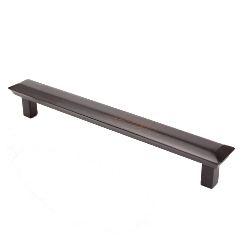 Cabinet Pulls - Contemporary Beveled Style - 4" Inch to 6" Inch Sizes Available - Multiple Finishes Available - Sold Individually