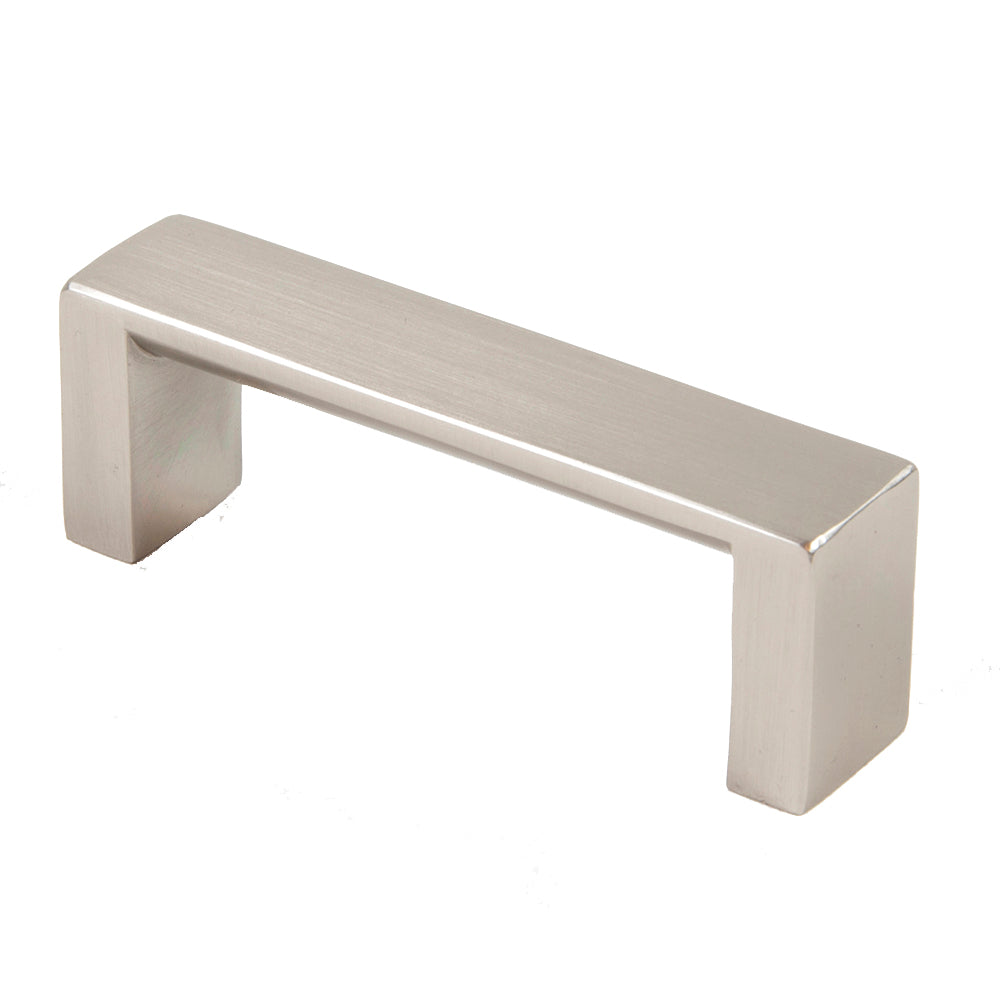 Cabinet Pulls - Modern Flat Square Style - 3" Inch to 12" Inch Sizes Available - Multiple Finishes Available - Sold Individually