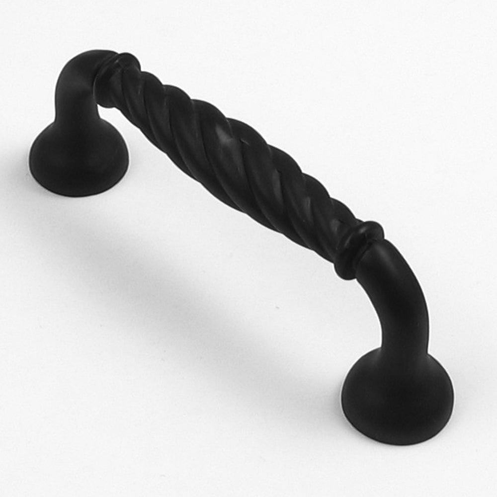 Cabinet Pulls - Rustic Rope Style - 3" Inch to 5" Inch Sizes Available - Multiple Finishes Available - Sold Individually