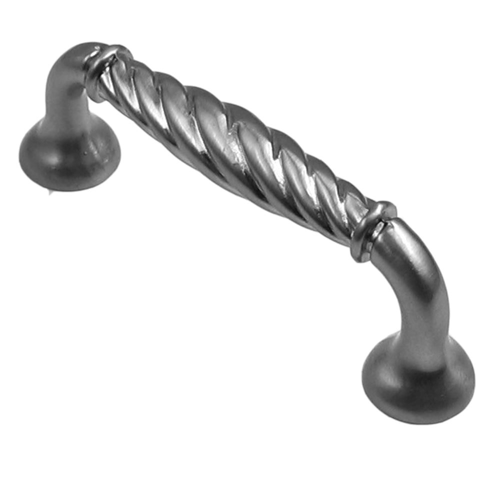 Cabinet Pulls - Rustic Rope Style - 3&quot; Inch to 5&quot; Inch Sizes Available - Multiple Finishes Available - Sold Individually
