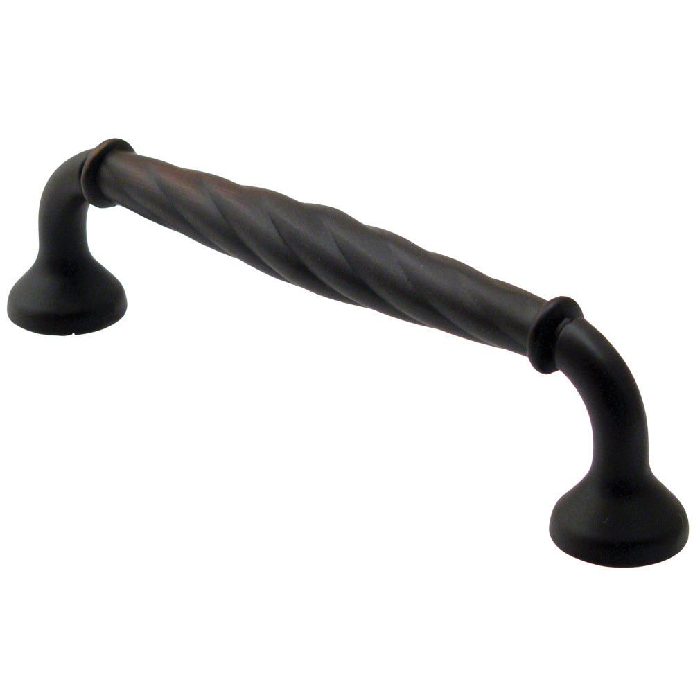 Cabinet Pulls - Rustic Rope Style - 3" Inch to 5" Inch Sizes Available - Multiple Finishes Available - Sold Individually