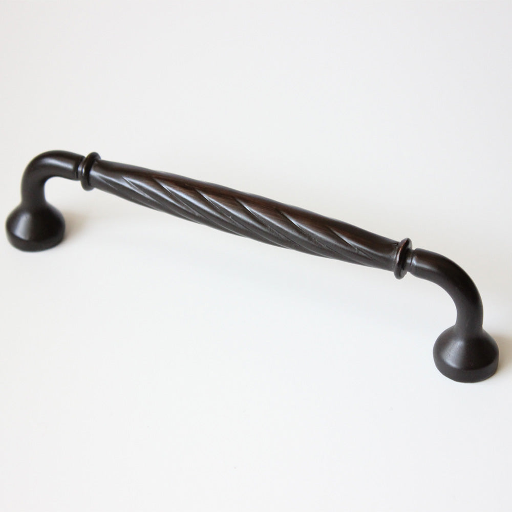 Cabinet Pulls - Rustic Rope Style - 3" Inch to 5" Inch Sizes Available - Multiple Finishes Available - Sold Individually