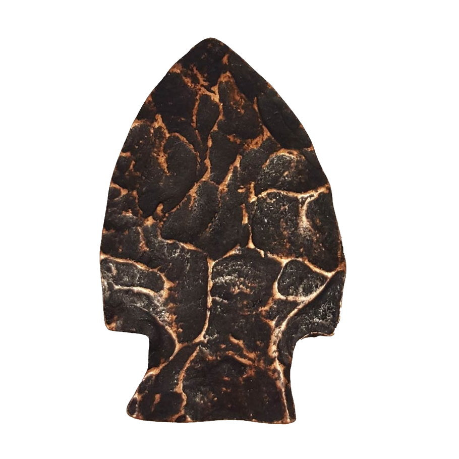 Cabinet Knobs - Rustic Western Arrowhead - Rubbed_Bronze
