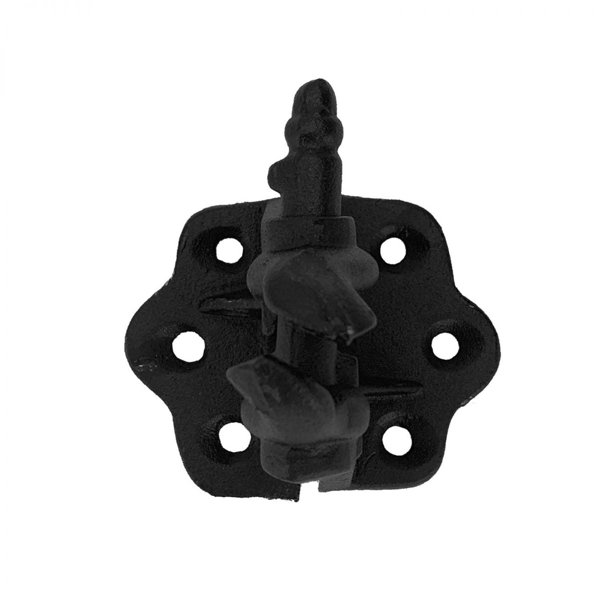 Clark's Tip Surface Shutter Hinges - WeatherWright Coated - 1-1/4" Inch or 3-1/4" Inch Throw - Cast Iron - Sold as Set