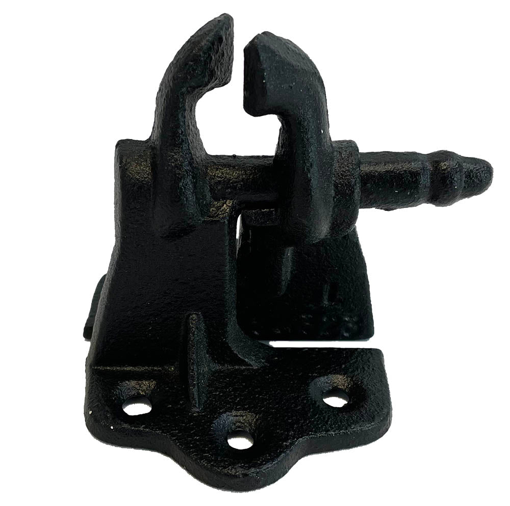 Clark's Tip Surface Shutter Hinges - WeatherWright Coated - 1-1/4" Inch or 3-1/4" Inch Throw - Cast Iron - Sold as Set