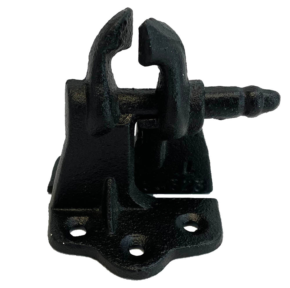 Clark&#39;s Tip Surface Shutter Hinges - WeatherWright Coated - 1-1/4&quot; Inch or 3-1/4&quot; Inch Throw - Cast Iron - Sold as Set