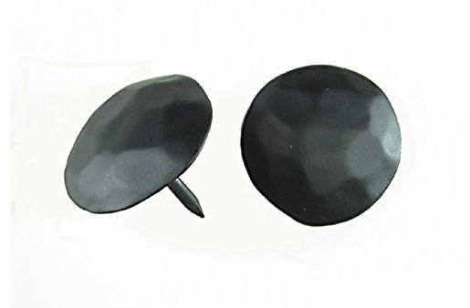 Round Clavos, Black Powder coat finish 7 sizes to choose from