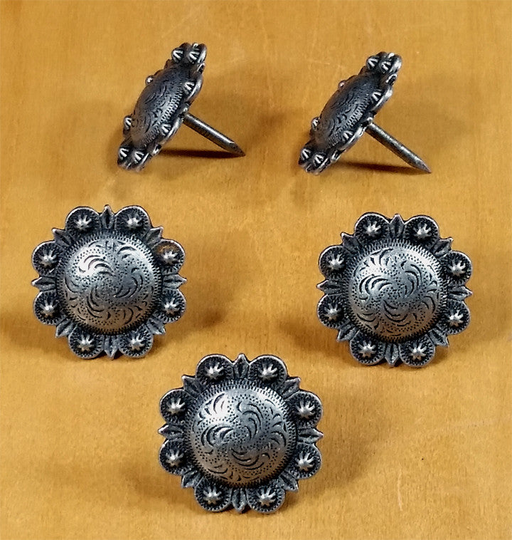 STUDDED Style Clavos - Pewter finish - Wild West Hardware