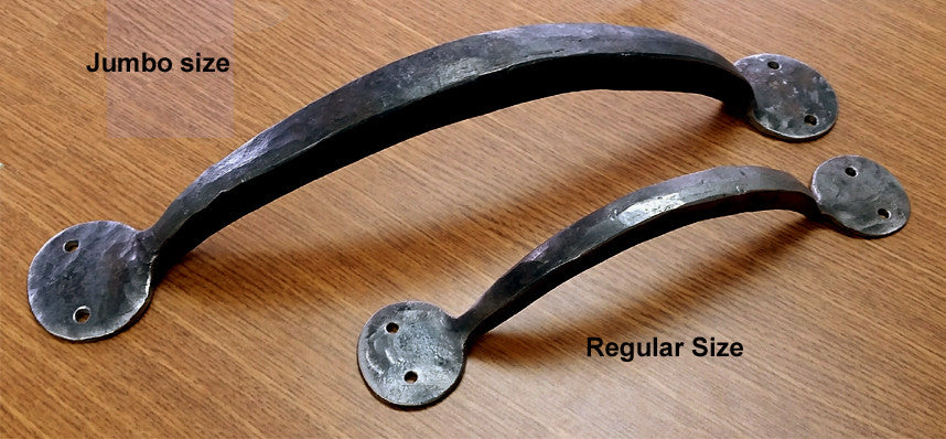 Large Jumbo size Colonial Style Door Pull - Barn Door Handle - Wild West Hardware