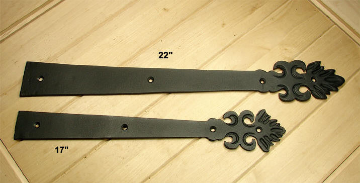 Decorative Hinges The "Wildflower" - Wild West Hardware