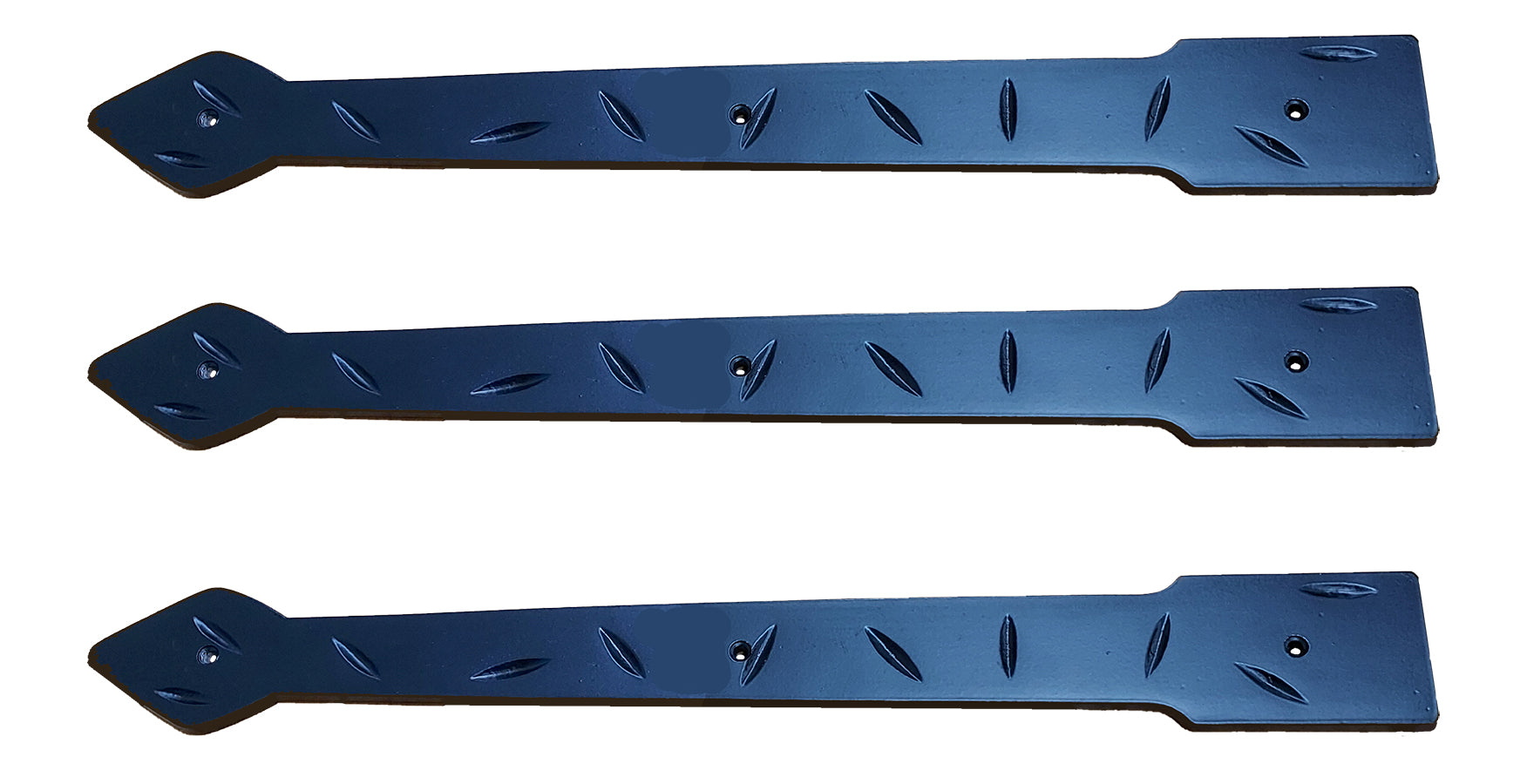 Arrow Faux Hinge, Solid aluminum - Set of 3 - Wild West Hardware