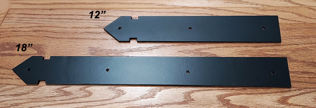 Arts & Crafts Style #2  Faux Hinge - Decorative Dummy Hinges - Wild West Hardware