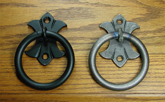 Euro Style Ring Pull # 1 (4&quot; ring) - Wild West Hardware
