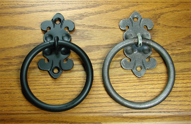 Door Knocker Euro Style #2 (5" ring) - Wild West Hardware