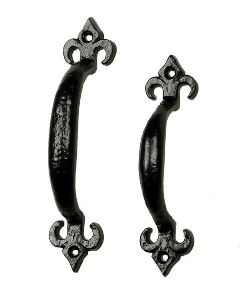 Old World Fleur de Lis Style Cabinet and Drawer Pull - Wild West Hardware