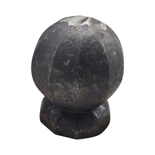 Finials / Fence Top Posts - Forged Steel - Ball / Round Shape - Multiple Sizes and Finishes Available - Sold Individually