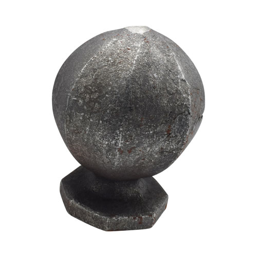 Finials / Fence Top Posts - Forged Steel - Ball / Round Shape - Multiple Sizes and Finishes Available - Sold Individually