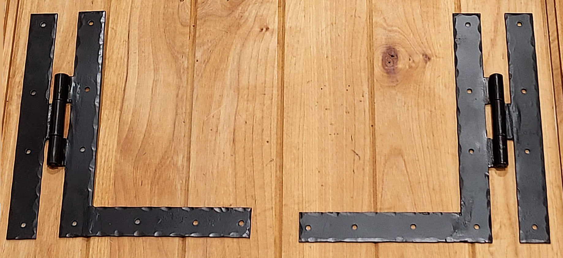 HL Hinges, 9 Inch, Hand-forged,  for Gates and Doors (Pair)