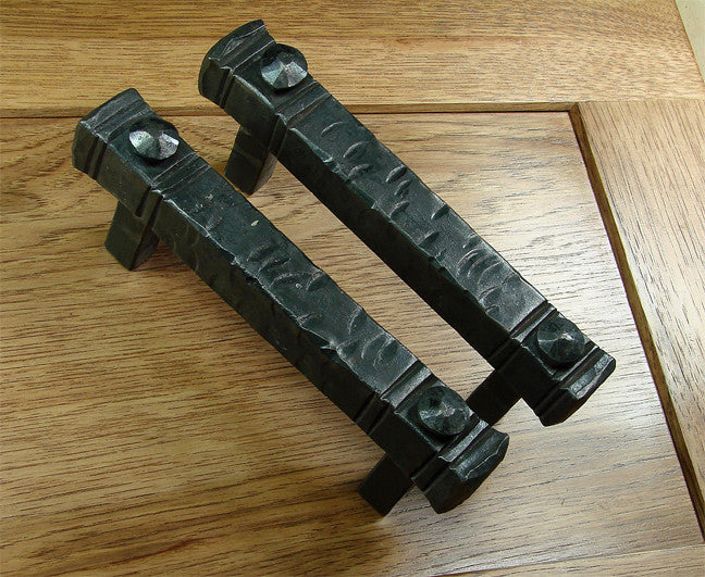 Bridge Door Pull, Jumbo 7" size (Bolt-on type) - Barn Door Handle - Wild West Hardware