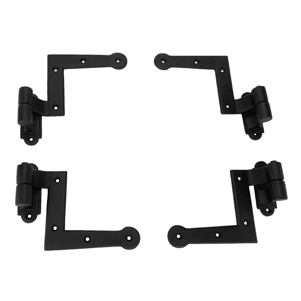 L Style Shutter Hinges NY Style Set 1 1/2 Inch Offset Main 2