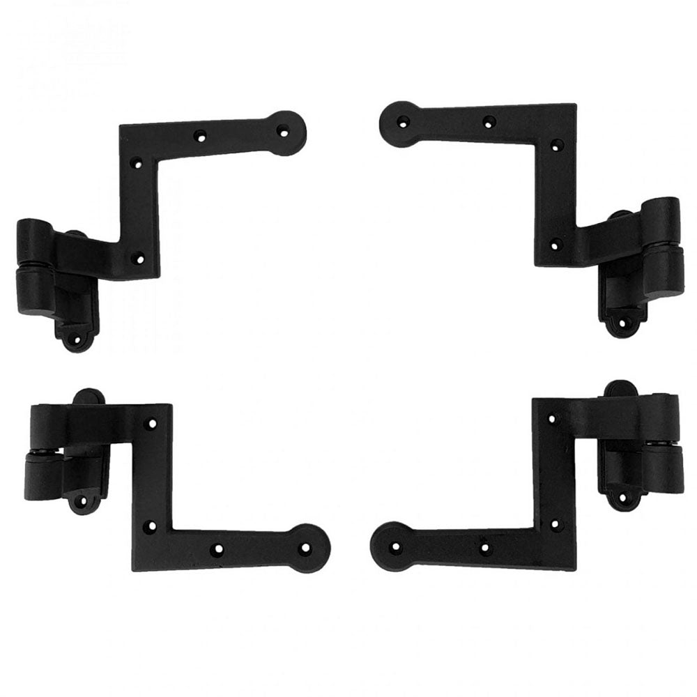L Style Shutter Hinges NY Style Set 2 1/4 Inch Offset Main 2