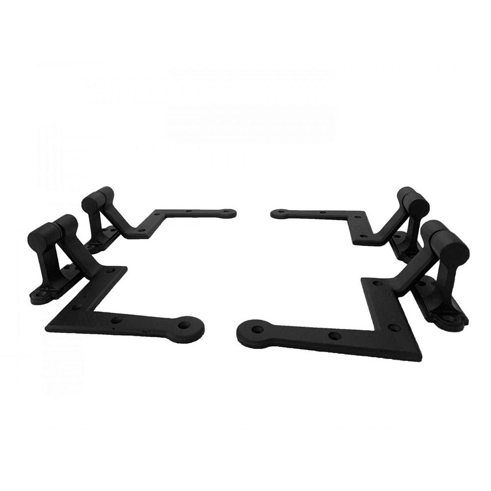 L Style Shutter Hinges NY Style New Construction Set Minimal Offset