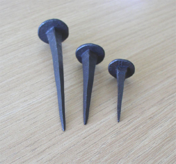 Regular Nail Spikes Hand-Forged, square shank - Wild West Hardware